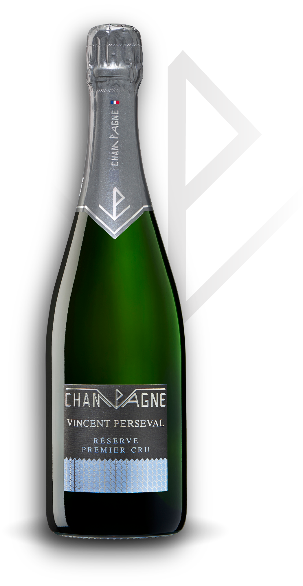 BRUT RÉSERVE -  Un assemblage complexe des 3 c&eacute;pages, puissant et intense. 
 &nbsp; 